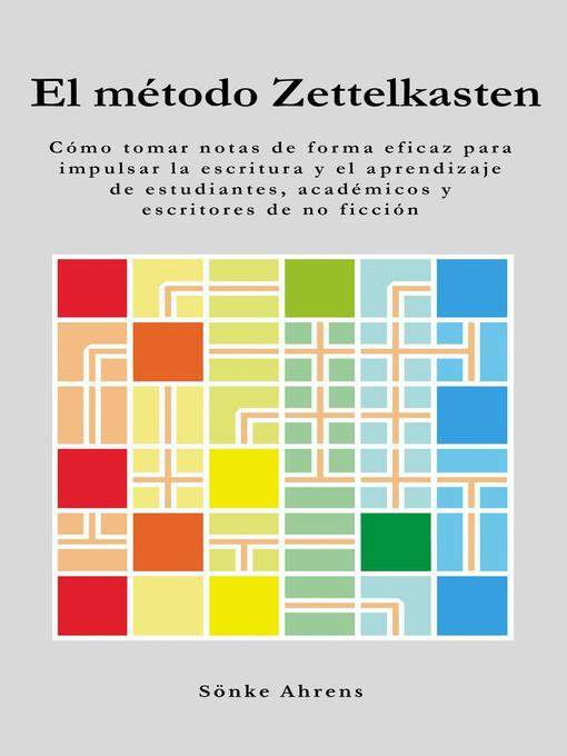 Title details for El método Zettelkasten by Sönke Ahrens - Available